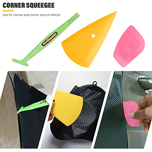 Gomake Window Tint Kit Car Window Tint Application Kit Window Tint Tools With Spray Bottle Squeegee Scraper For Vehicle Glass Protective Film Tinting Kit Vinyl Wrap Installation #TOP6
