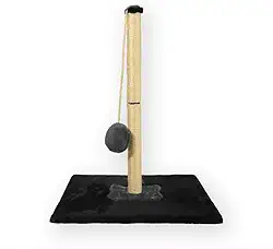 Arranhador Poste Gatos Brinquedo Grande Com Sisal Cinza