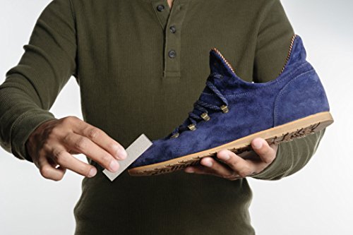 Cadillac Nubuck & Suede Cleaner Kit - Brush and Eraser - Remove Stains & Clean Shoes Boots Bags Coats & More