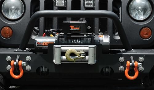 Winche eléctrico Mile Marker 12,000 lbs con cable de acero miniatura 6