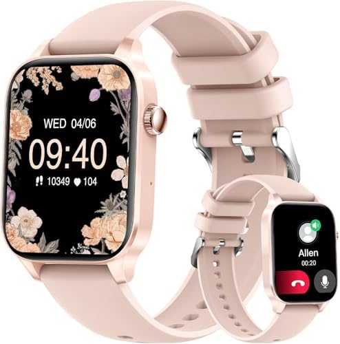 Reloj Inteligente Mujer, 1.85" Smartwatch con Llamadas, Contador ...