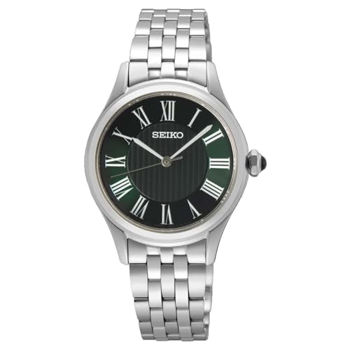 Seiko SUR611P1 montre quartz classique en acier pour femme active moderne