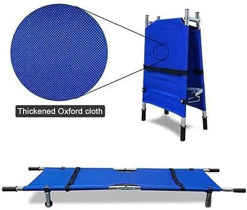 Portable Folding Stretcher, Aluminum Alloy First Aid Soft Stretcher for Patient Transfer, Outdoor Emergency Rescue, Multifuntional Camo Design, 200x53cm