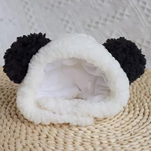 Sombrero para disfraz de mascota Panda con orejas miniatura 6