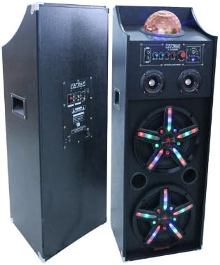Patron Audio Pro PLS-2000MP3 Dual 10-Inch Speaker System with SD/USB Reader