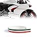 4R Quattroerre.it 10685 Strisce Adesive Tricolore Racing Stripe per Moto, 0.75 cm x 1.2 mt