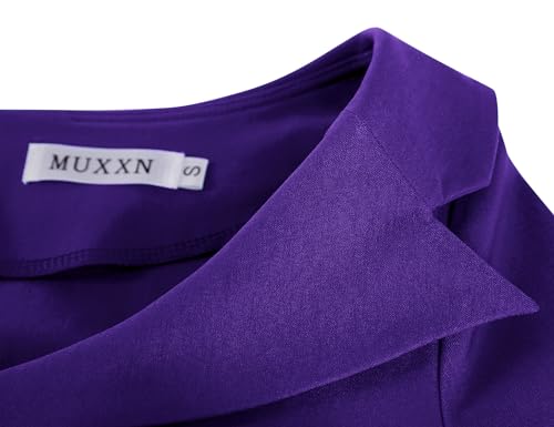 Image of MUXXN Women's Classic Vintage Sweetheart Neckline Cocktail Prom Tea Dress
