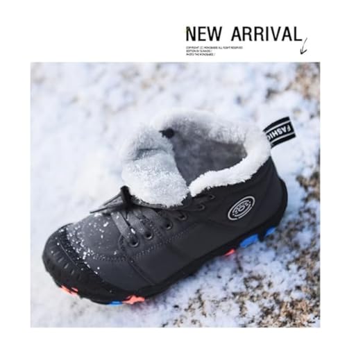 Barefoot Winter Boots Kids, Hike Kids Footwear- Waterproof Barefoot Winter Boots for Kids,Non Slip Winter Shoes4