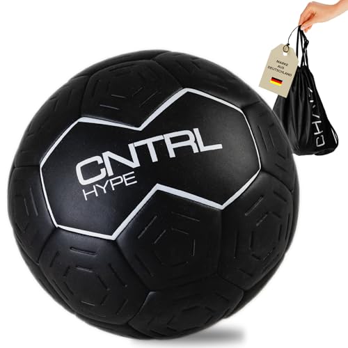 CHAIZ CNTRL Hype Grip Handball SCHWARZ | Trainings und Wettkampfball |...