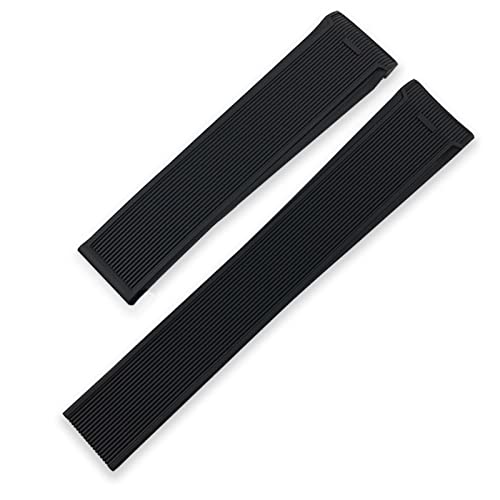 Bracelet silicone 22mm 20mm PURYN pour montre Tag Heuer Aquaracer