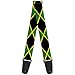 Buckle-Down Guitar Strap Jamaica Flags 2 Inches Wide (GS-W31002)