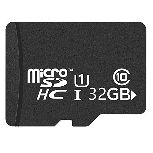 Security Camera Outdoor 32G SD Card for Mobile Device Storage Phone, Tablet, Drone & Full HD Video Recording - 100MB/s UHS-I, C10, U3 Camera