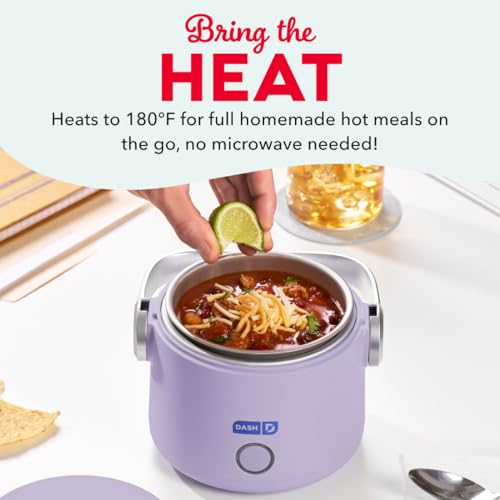 DASH Hot2Go™ Personal Food Warmer (20 Ounces) - Lavender by DASH - Image 2