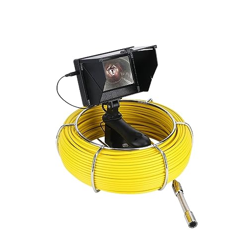 Caméra d'inspection vidéo 1000 TVL à 8 LED pour tuyau et endoscope IP68