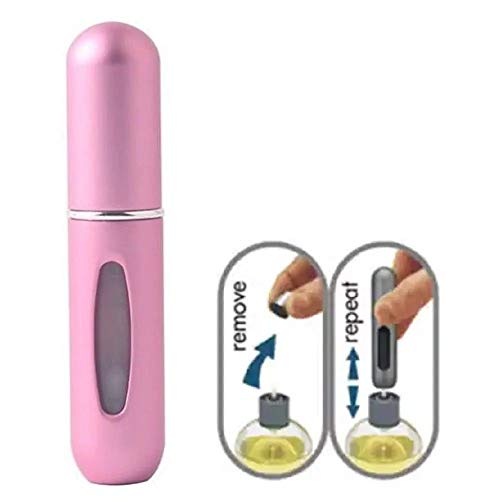 Frasco Frasquinho Amostra Perfume Viagem Bolso Bolsa Decant Borrifador Spray Mini Refil Demandi (Ros