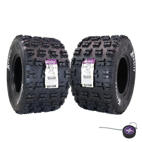 Hoosier Front ATV Tire 20x11-9 XC175 2-Pack with Keychain