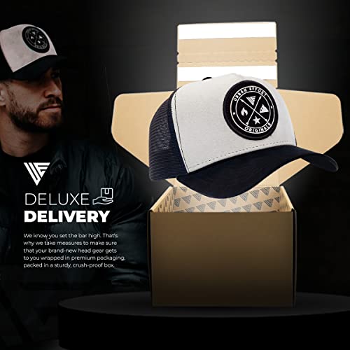 Image of Urban Effort Trucker Hat for Men - Mesh Back Baseball Cap, 5 Panel Snapback Hats for Men and Women