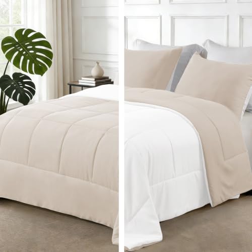 Image of Exclusivo Mezcla Reversible Soft Twin Comforter Set, 2 Pieces