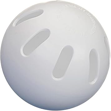 (6) Softball Sized 12 Wiffle Balls in a Countertop Display by Wiffle