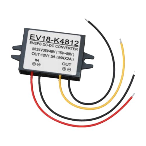 Convertisseur de puissance 48V 12V 1.5A abaisseur régulateur de tension voiture