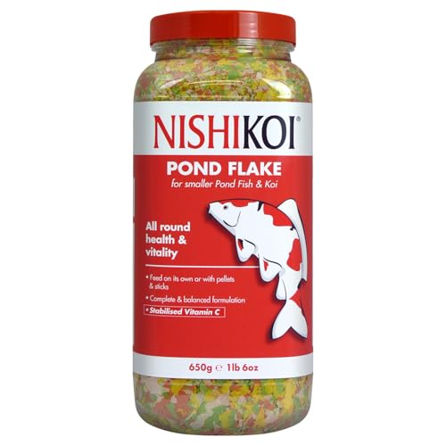 Nishikoi 650g Flake Fish Food