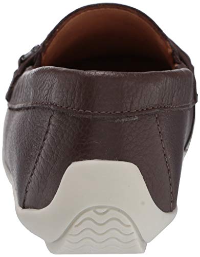 Driver Club Usa Unisex Boys/Girls Leather Fashion Luxury Driving Loafer With Rope Anchor Detail, Brown Grainy, 12.5 M Us Little Kid #TOP29