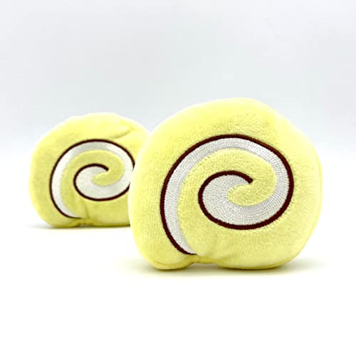 munchiecat Roll Cake Organic Catnip Toys (2-pc) - Sweet, Feline Enrichment Toys for Cats, Kittens, Durable Design for Play, USA Made