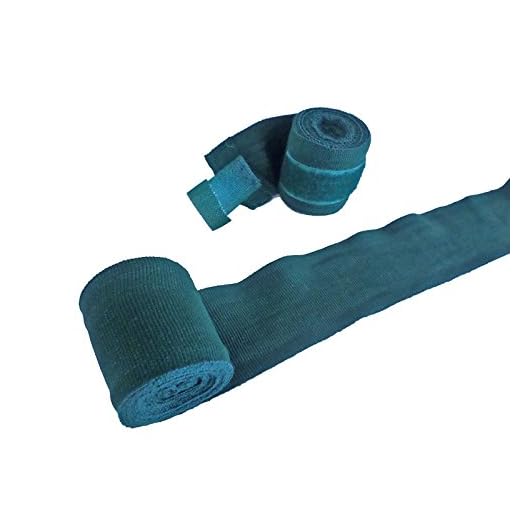 Boxbandagen 350 cm, 5-er Pack, Elastisch grün