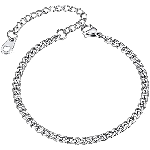Cuban Link Bracelet for Men with Durable Chain Cover