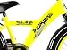 Volare Bicicleta Niño 18 Pulgadas Thombike con y Portaequipajes Trasera Amarillo Neòn