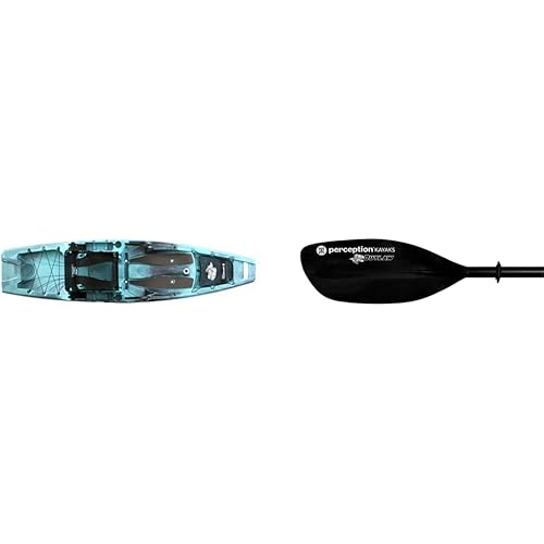Perception Outlaw 11.5 | Sit on Top Fishing Kayak + Outlaw 3-Piece Kayak Paddle