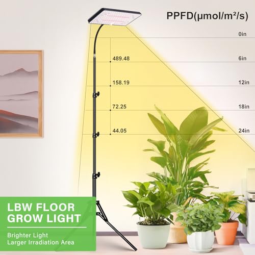 Floor Grow Light Plus with Timer