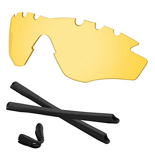 Image of M2 Frame XL Lenses & Rubber Kits Replacement for Oakley Sunglass OO9343 Polarized