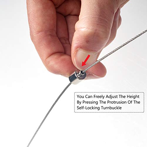 Sumerflos 2 Tier Acrylic Hanging Window Plant Shelves, Height Adjustable Wall Hanging Floating Shelves, For Living Room Bathroom Kitchen, 16''(L) X 6''(W) X 45''(H), For Indoor Plants, Photo Frames #TOP6