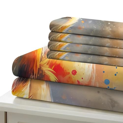 Parure de lit éléphant 220x240 avec housse de couette microfibre super douce - 7