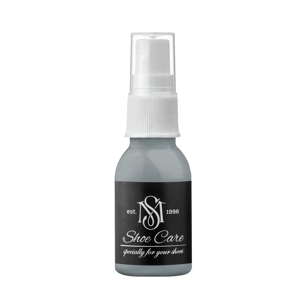 Spray do zamszu i nubuku - NCS S 5005-B20G Krzemienna Szarość - Renowator koloru i impregnat do zamszu, nubuku, weluru marki MAVI STEP - 50 ml / 1.70 fl oz