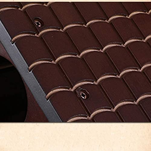 Soporte de madera para 7 botellas y 6 copas de vino miniatura 6