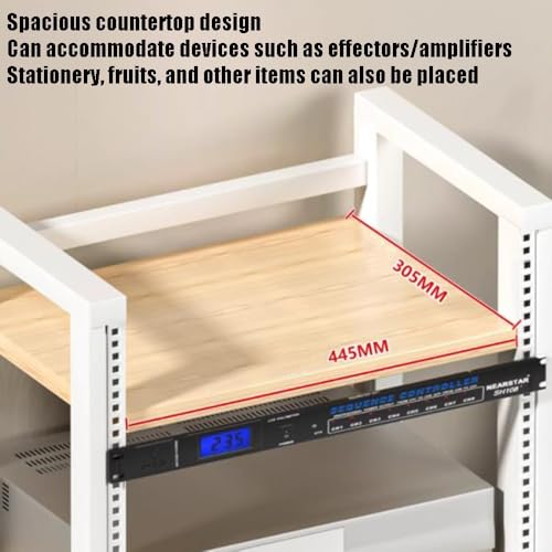 Meuble Audio-vidéo 12U d'angle : optimisez votre salon avec ce rack