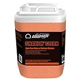 Nanoskin Shake N’ Clean Glass Cleaner 5 Gallons – Thick Clinging Sprayable Glass Cleaning Solution | for Auto and Home for a Streak-Free Shine | Safe for Tinted and Non-Tinted Windows | Ammonia Free