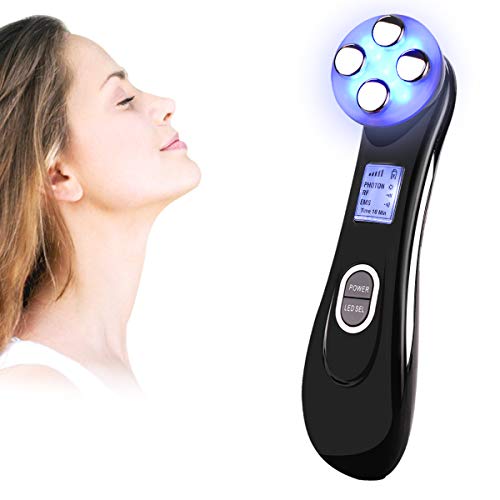 5 in 1 Face Massager (Black)