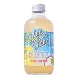 Kombucha Komvida Piña Colada, Bebida Ecológica de Té fermentado, Sabor kiwi, Probióticos Naturales, Artesanal, Sin Azúcares Añadidos, 250ml