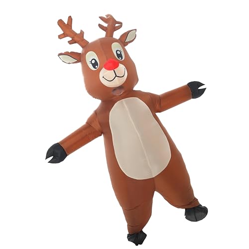 wylksylk Deer Costume Inflatable Deer Costume Adult for Halloween Party by wylksylk - Used condition - Image 2