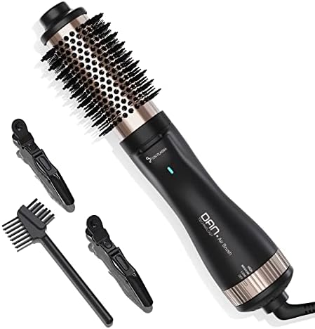 Hair Dryer Brush, Hot Air Brush Set & One Step Volumizer Plasma Technology Blow Dryer Brush Hair Styler for Fast Drying with Adjustable Temperature and Volumizing, Reduce Frizz and Static