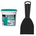 Dap 00141 Floor Adhesive 1-Quart and Warner 909 3" Square-Notch Plastic Spreader 1 Count Bundle