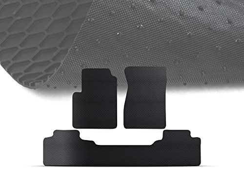 Tapis de sol de voiture en caoutchouc pour Chevrolet Silverado GMC Sierra 2014-2019