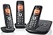 Produktbild Gigaset A510A Trio Dect-Schnurlostelefon mit Anrufbeantworter, incl. 2 zusätzlicher Mobilteile, schwarz