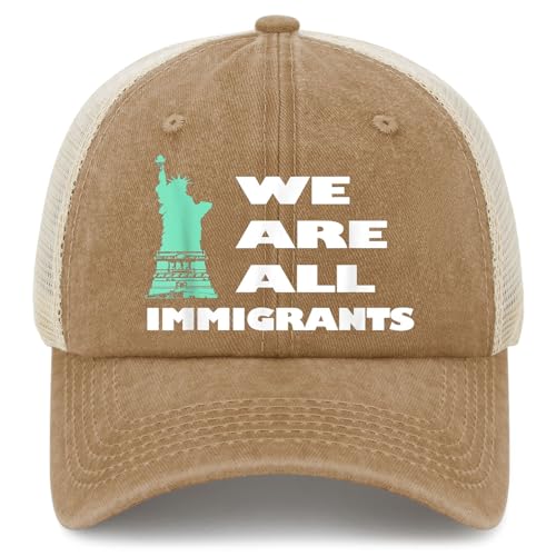 We are All Immigrants Golf hat Golf Cap for Friends