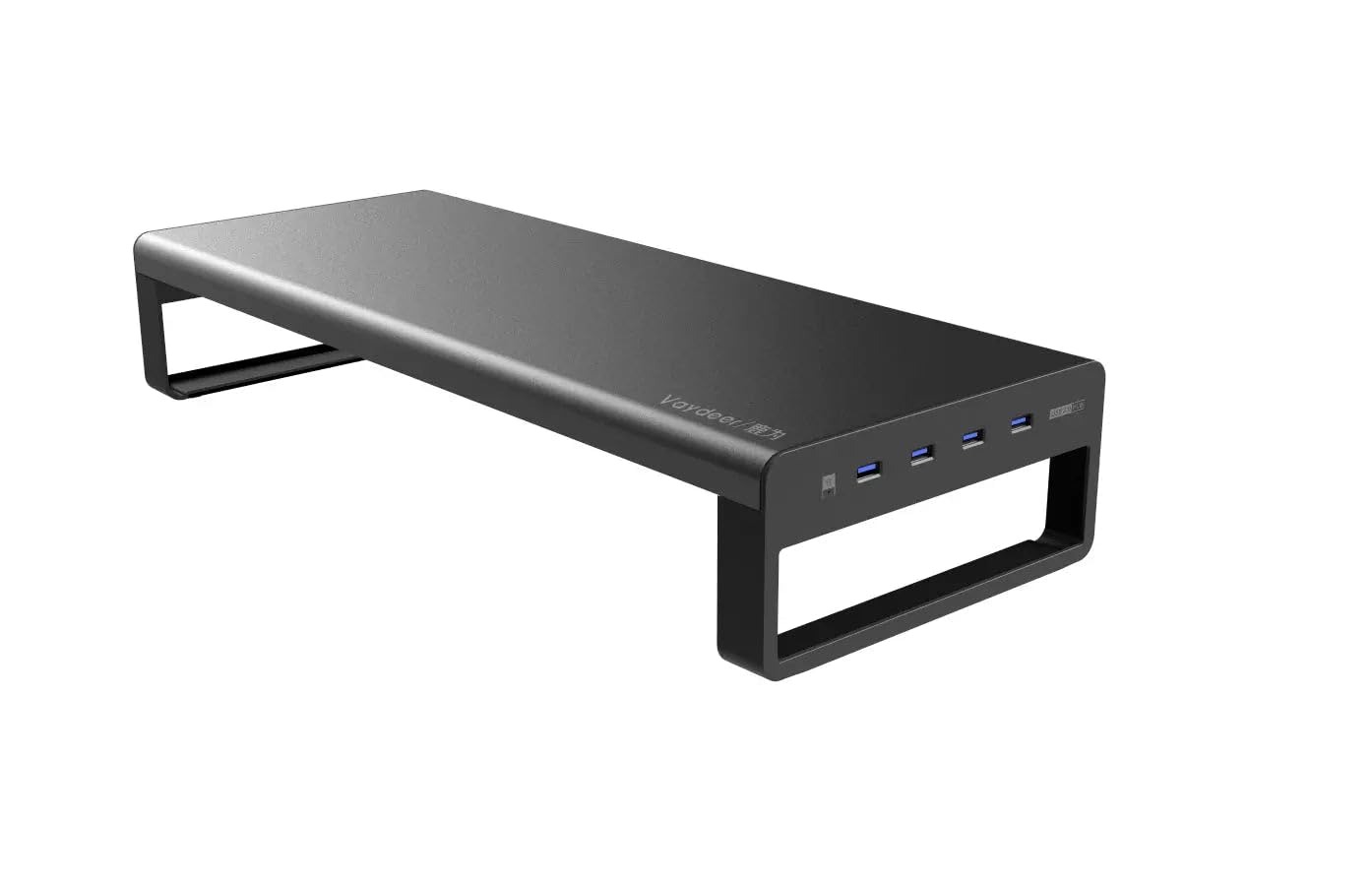 Support de moniteur multifonctionnel - Hub USB - ordinateur portable et ordinateur - Réhausseur pour ordinateur portable - moniteur