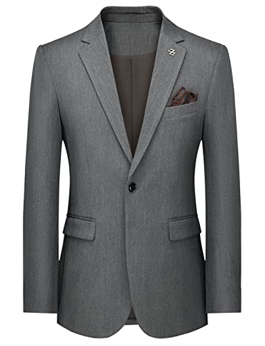 Blazer homme un bouton finie la coupe large avec cette veste rayée