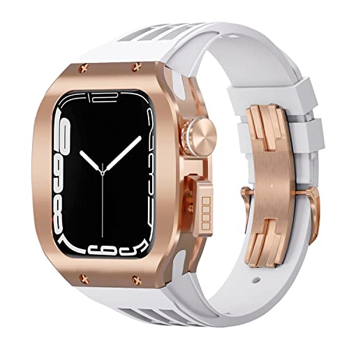 Kit boîtier de montre alliage titane pour Apple Watch 44mm 45mm EPANO